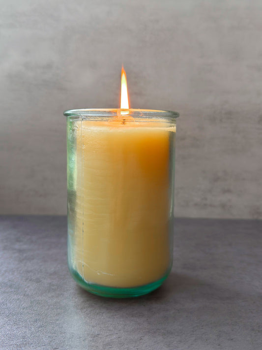 13 oz Pure Beeswax Candle